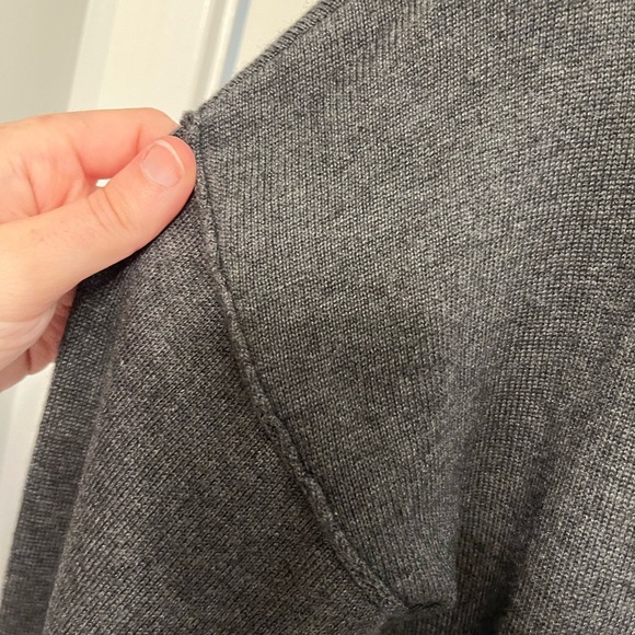 Elliott Lauren grey silk and cashmere scoop neck sweater size XS - Picture 8 of 12